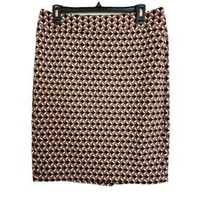 Ann Taylor Geometric Skirt